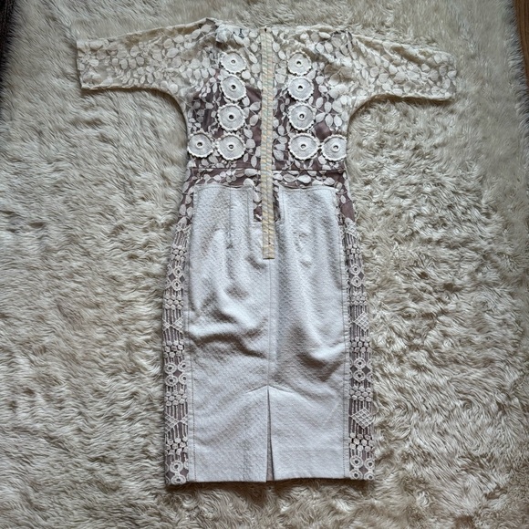 Anthropologie Beguile by Byron Lars Carissima Sheath Dress - Size 4 - Picture 5 of 6